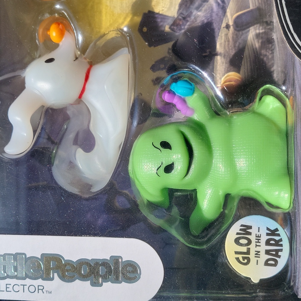 New Fisher-Price Little People Nightmare Before Christmas, Glow in Dark Set - Picture 3 of 6